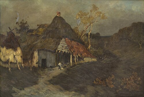 La vieille cabane, 1909, Albert Dumoulin