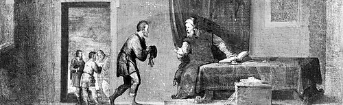 The parable of the unjust steward, 1555, Andrea Schiavone