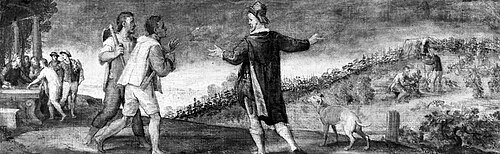 The parable of the Lord's vineyard, 1555, Andrea Schiavone