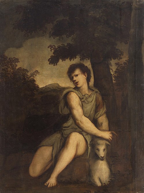 Der junge Abel, 1555, Andrea Schiavone