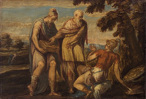 Marius Curius Dentatus, 1560, Andrea Schiavone