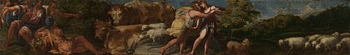 The Meeting of Jacob and Rachel, 1545, Andrea Schiavone