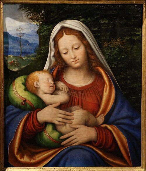 Madonna col bambino, , Andrea Solari