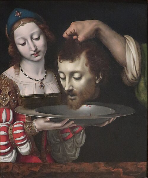 Salome with the Head of Saint John the Baptist, 1507, Andrea Solari