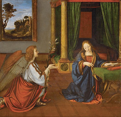L'Annonciation, 1506, Andrea Solari