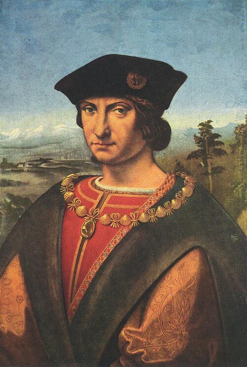 Portrait de Charles II d'Amboise, 1507, Andrea Solari