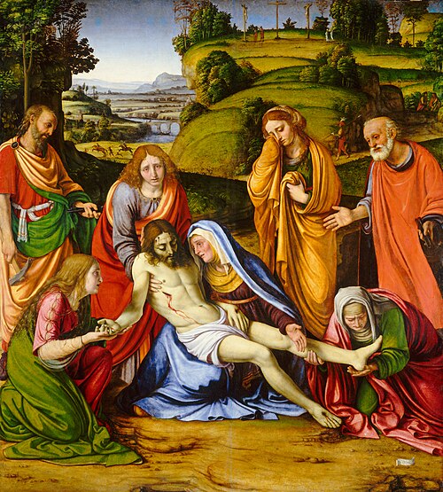 Lamentation, 1505, Andrea Solari