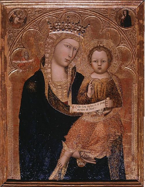 Madonna col Bambino, 1390, Andrea Vanni