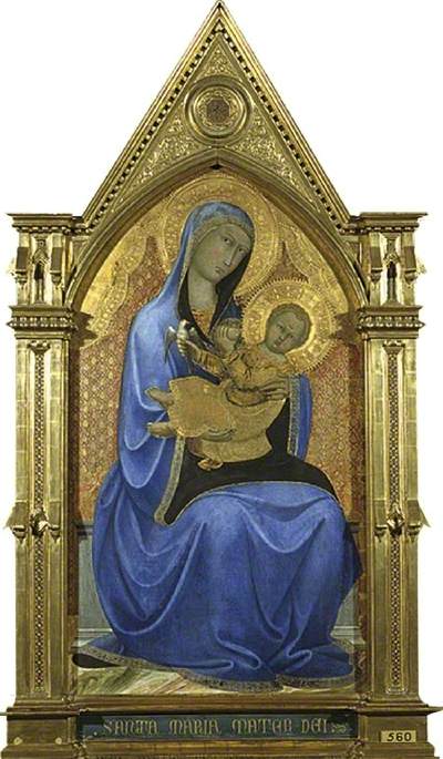 Virgin and Child, 1400, Andrea Vanni