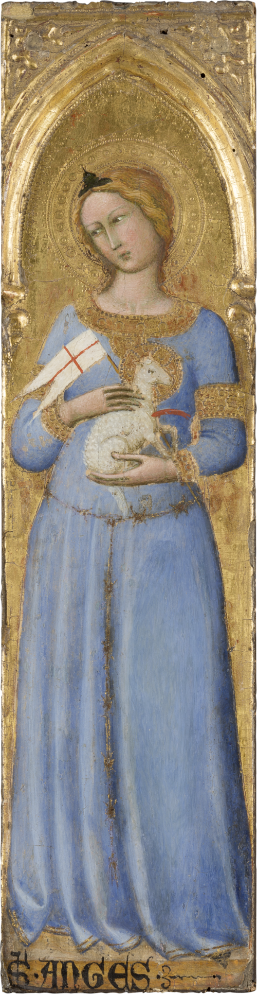 Saint Agnes, 1380, Andrea Vanni
