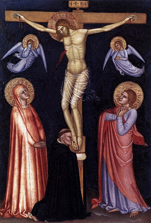 Crucifixion, 1370, Andrea di Bonaiuto