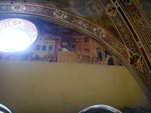 Peter Martyr Preaching, 1366, Andrea di Bonaiuto