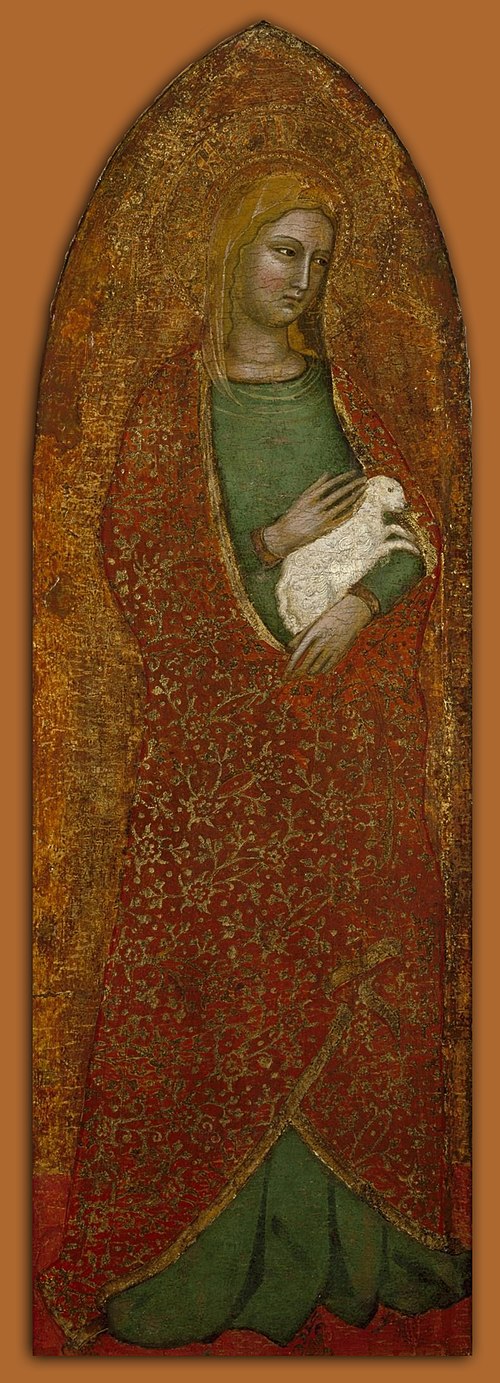 Saint Agnes, 1363, Andrea di Bonaiuto
