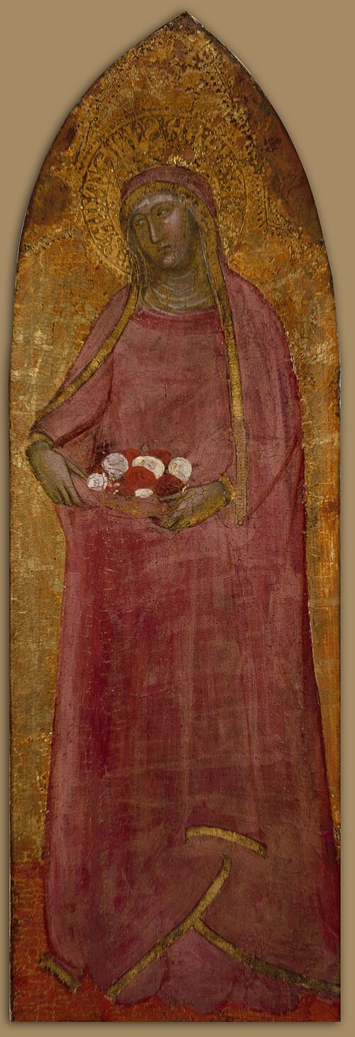 Saint Elizabeth of Hungary, , Andrea di Bonaiuto