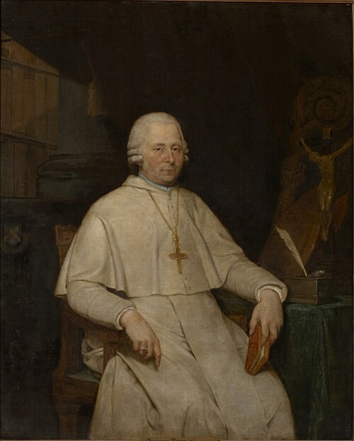 Portrait of Gregorius Thiels, abbot of Averbode, , André-Bernard de Quertenmont