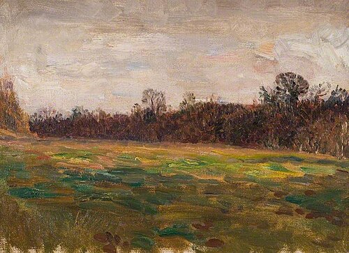 The Wye Bank at Warham, Herefordshire, , Brian Hatton