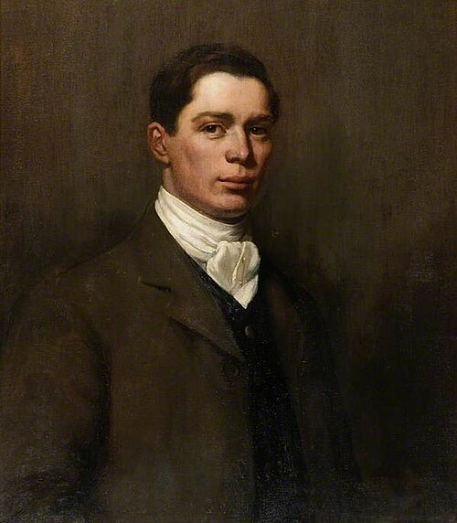 Self Portrait, 1908, Brian Hatton