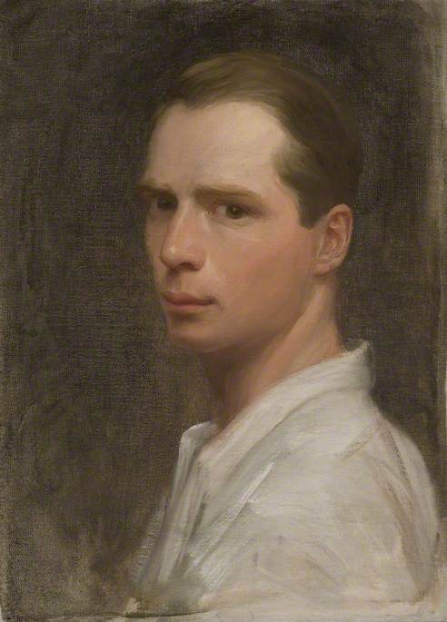 Self Portrait, 1909, Brian Hatton