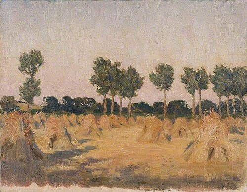 The Cornfield, 1910, Brian Hatton