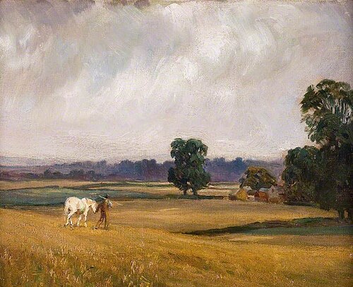 Cloudy Day at Warham, Herefordshire, 1911, Brian Hatton