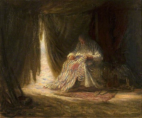 Jacob with Joseph's Coat, 1912, Brian Hatton