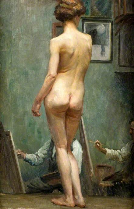 At the Académie Julian, Paris, 1912, Brian Hatton