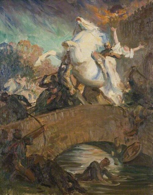A Study for Competition at the Académie Julian, Paris, 1912, Brian Hatton