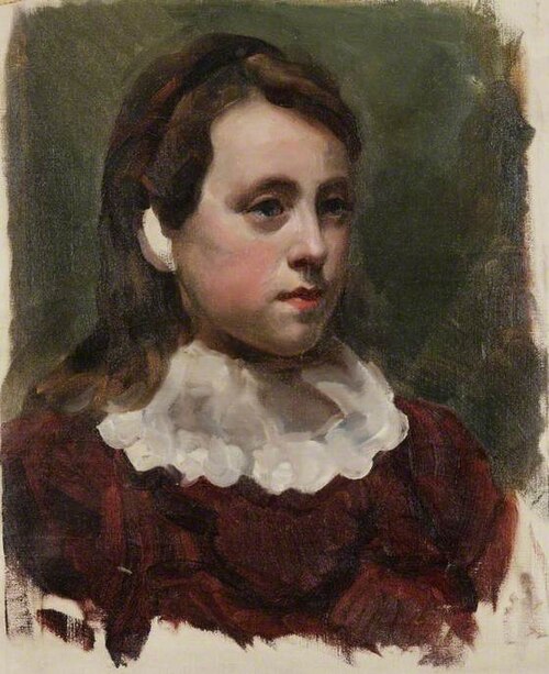 Portrait of a Young Girl, , Brian Hatton