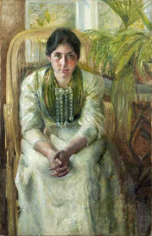 Mrs Fernanda Nylund, 1892, Charlotte Mannheimer