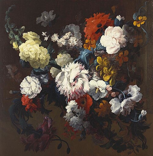 A Vase of Flowers, 1794, Mary Moser