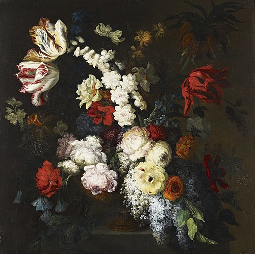 A Vase of Flowers, 1794, Mary Moser