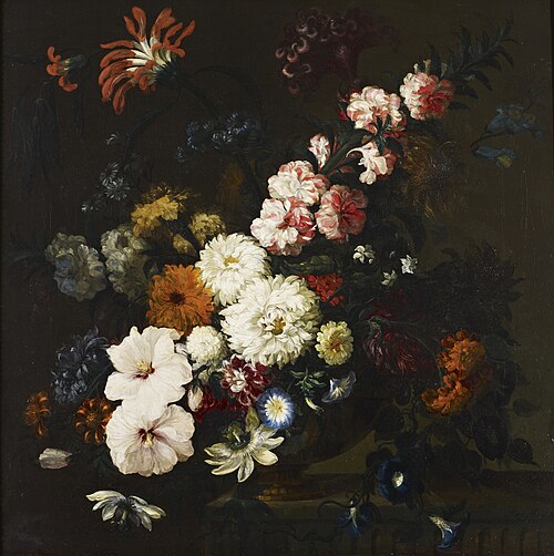 A Vase of Flowers, 1794, Mary Moser