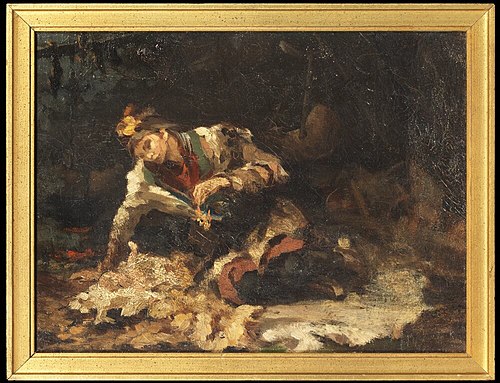 Sami Woman and her Child, 1874, Anna Nordlander
