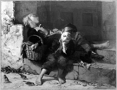 Poor Boys, 1872, Anna Nordlander
