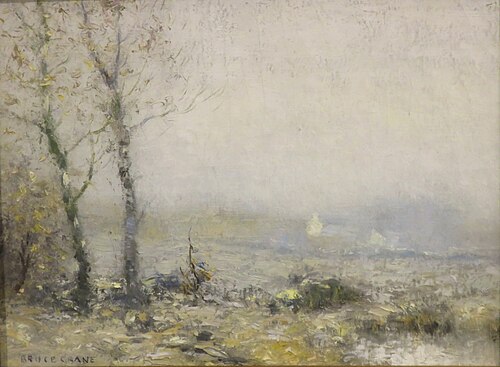 Frosted Fields, 1900, Bruce Crane