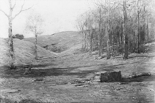Autumn Uplands, 1908, Bruce Crane