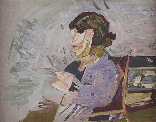 Profile of a Figure, 1941, Niels Larsen Stevns