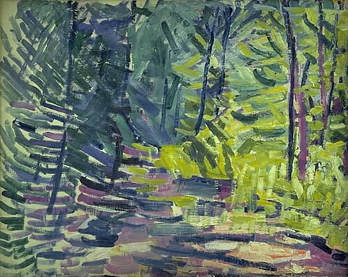 Forest Picture, 1941, Niels Larsen Stevns