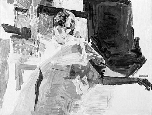 Interior with Figure, 1941, Niels Larsen Stevns
