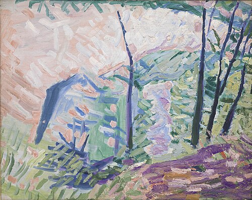 Forest near Bagsværd Lake, 1941, Niels Larsen Stevns