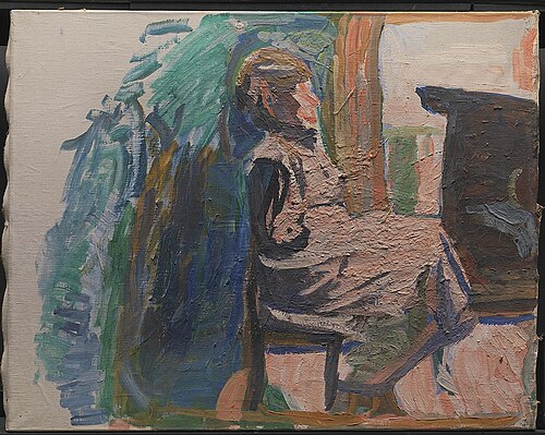 Seated Figure, 1941, Niels Larsen Stevns