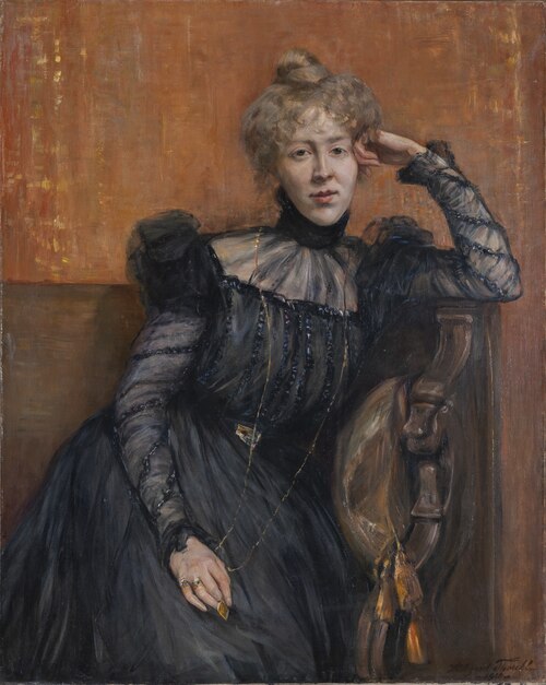 Sigrid Lindberg, violinist, 1900, Hildegard Thorell