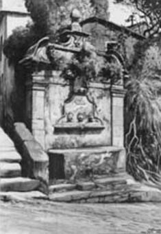 Chafariz de Antonio Dias, 1928, Hans Nöbauer