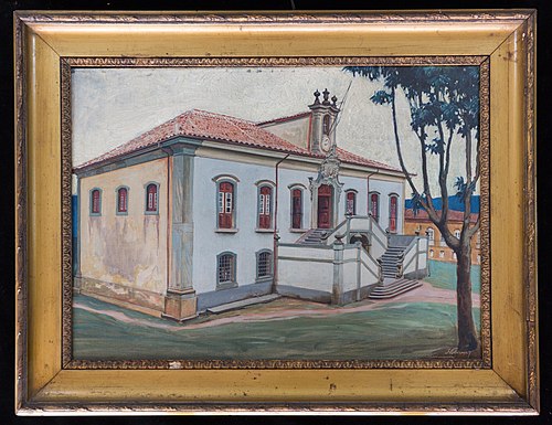 Casa da Câmara Municipal de Mariana, MG (atribuído), 1920, Hans Nöbauer