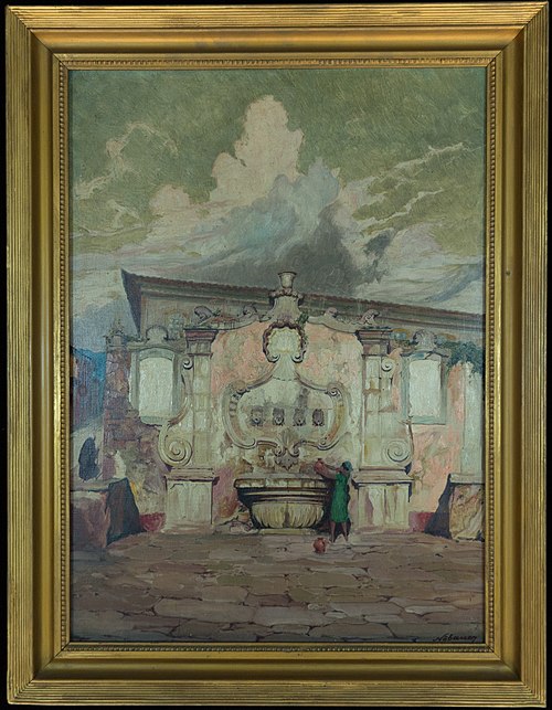 Chafariz Marília de Dirceu, 1920, Hans Nöbauer