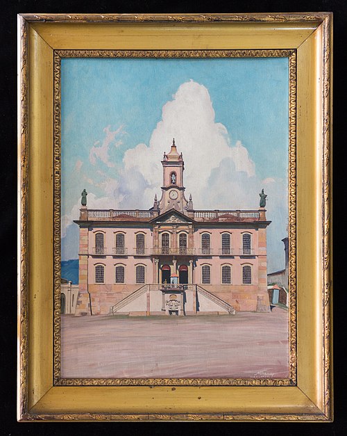 Casa de Câmara e Cadeia de Ouro Preto (atribuído), 1928, Hans Nöbauer