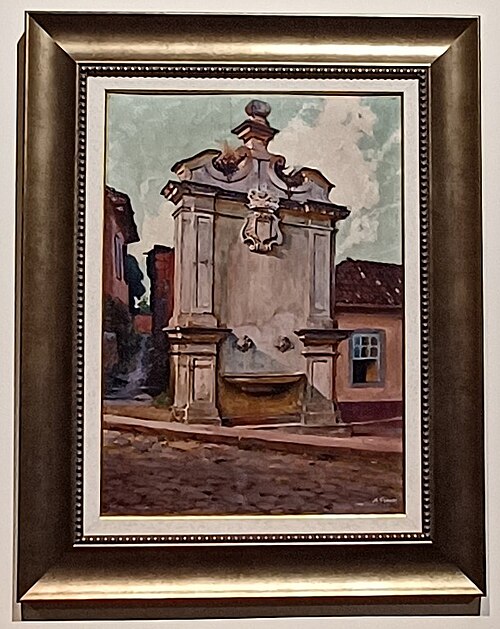 Chafariz do Largo da Independência (2), 1928, Hans Nöbauer