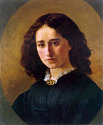 Portrait of Mathilde Dietrichson, 1861, Alexandra Frosterus-Såltin