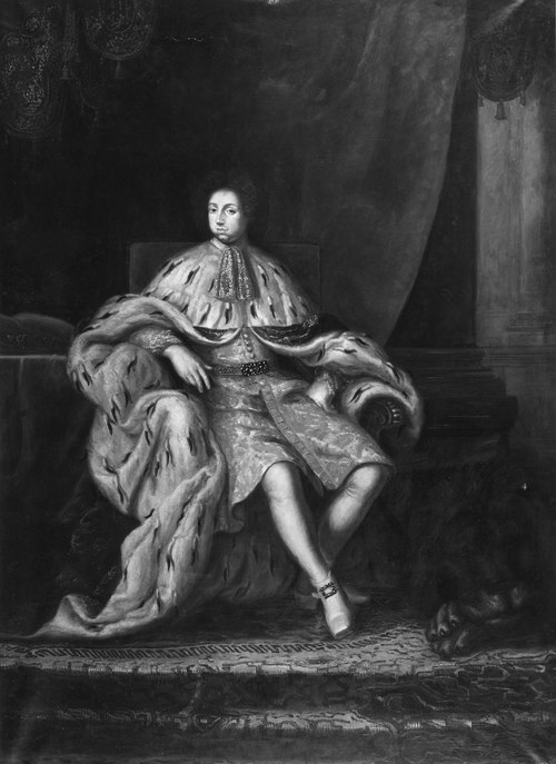 Karl XI (1655-1697), count palatine of Zweibrücken, king of Sweden, married to Ulrika Eleonora the E, 1911, Malin Gyllenstierna