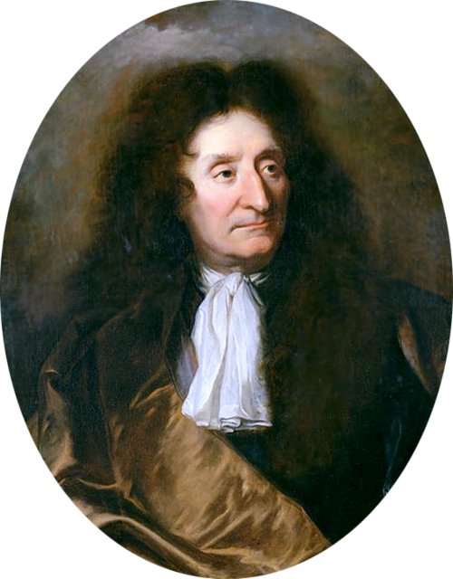 Portrait de Jean de La Fontaine (1621-1695), poète, 1680, Hyacinthe Rigaud